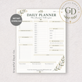 Daily Planner Printable
