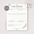 Habit Tracker Printable