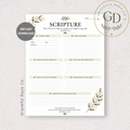 Scripture Printable
